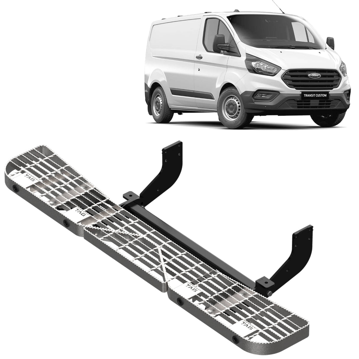 TAG Rear Step for Ford Transit Custom VN (03/2013 - 12/2023)