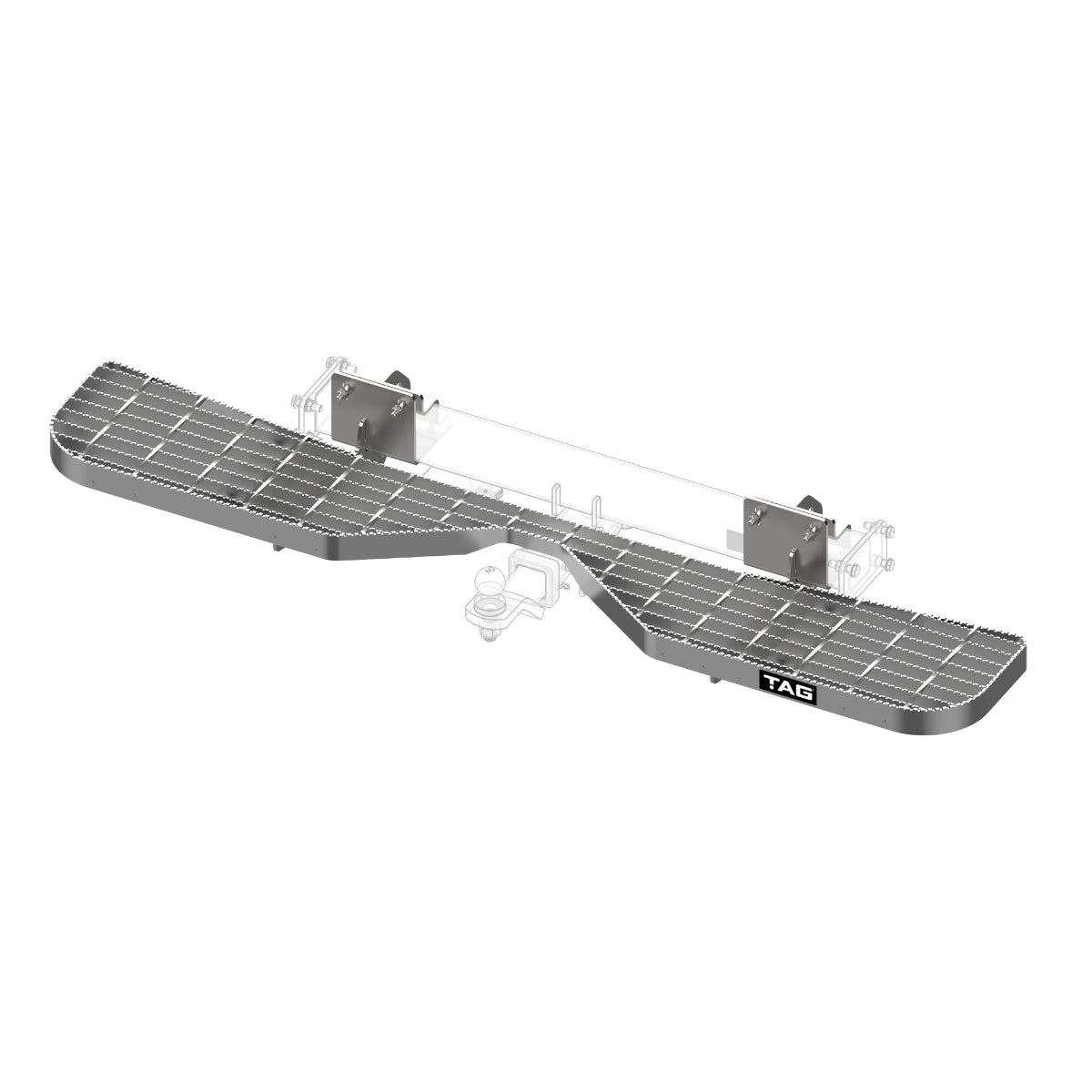 TAG Universal Galvanised Step and Universal Brackets (step only kit)