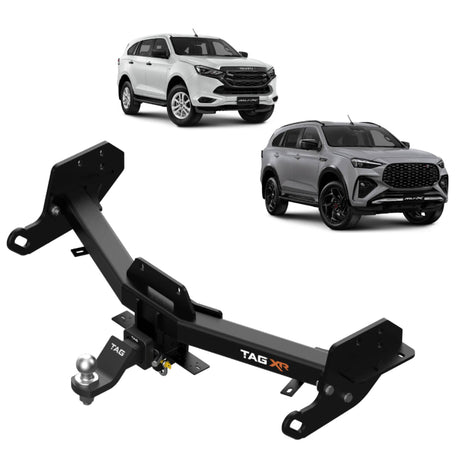 TAG Extreme Recovery Towbar & Direct Fit Wiring Kit For Isuzu MU-X (07/2021 - on)