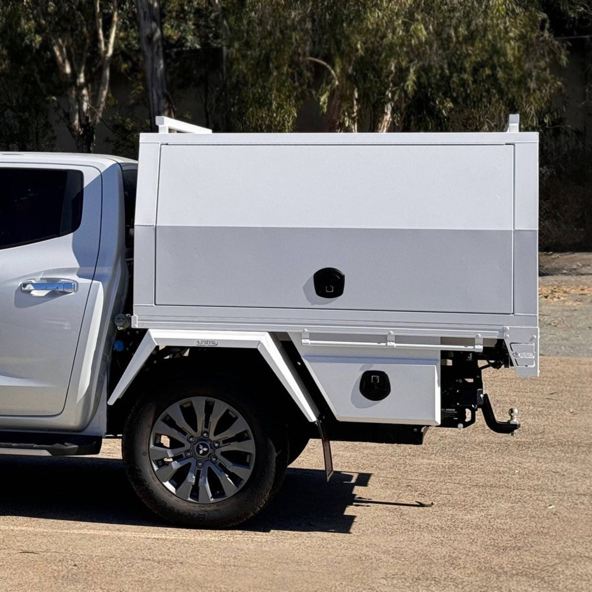 TAG 4x4 Recovery Towbar & Direct Fit Wiring for Mitsubishi Triton MV Cab Chassis (2024-on)