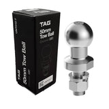 TAG Ball Mount Hitch Kit (Lug + Locking Pin + Tow Ball + Ball Cover + Hitch Cover + Shin Protector)