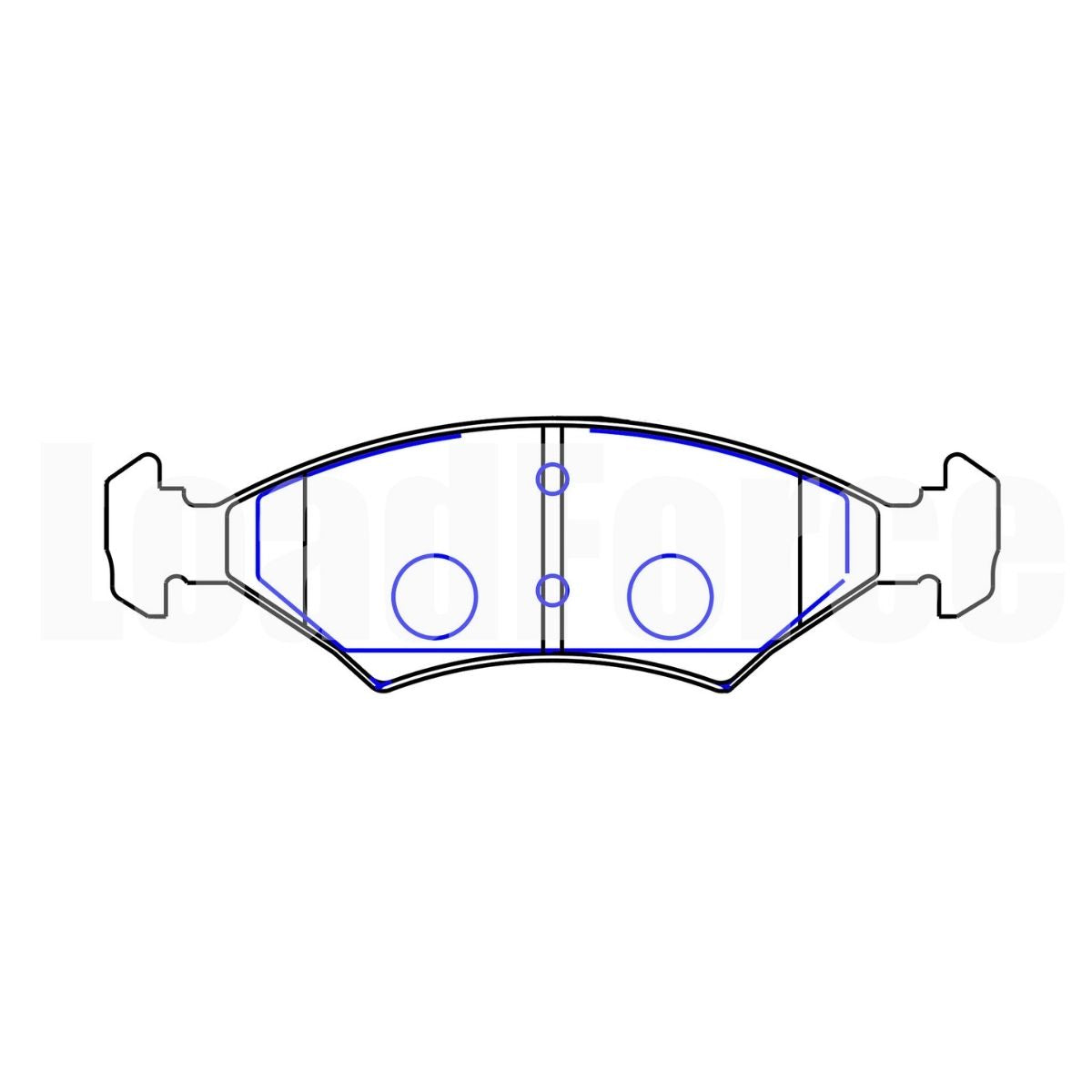 Loadforce UFP35 Brake Pads (Pair) (USA Trailers)