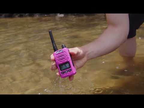 Oricom Pink IP67 5 Watt Handheld UHF CB Radio