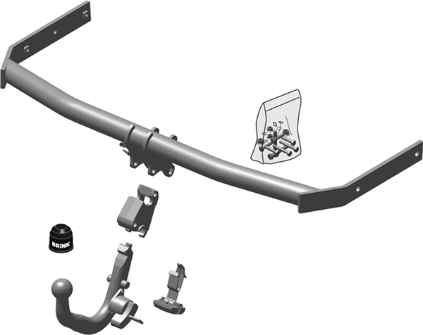 Brink Towbar for Skoda Roomster (04/2008 - 05/2015)