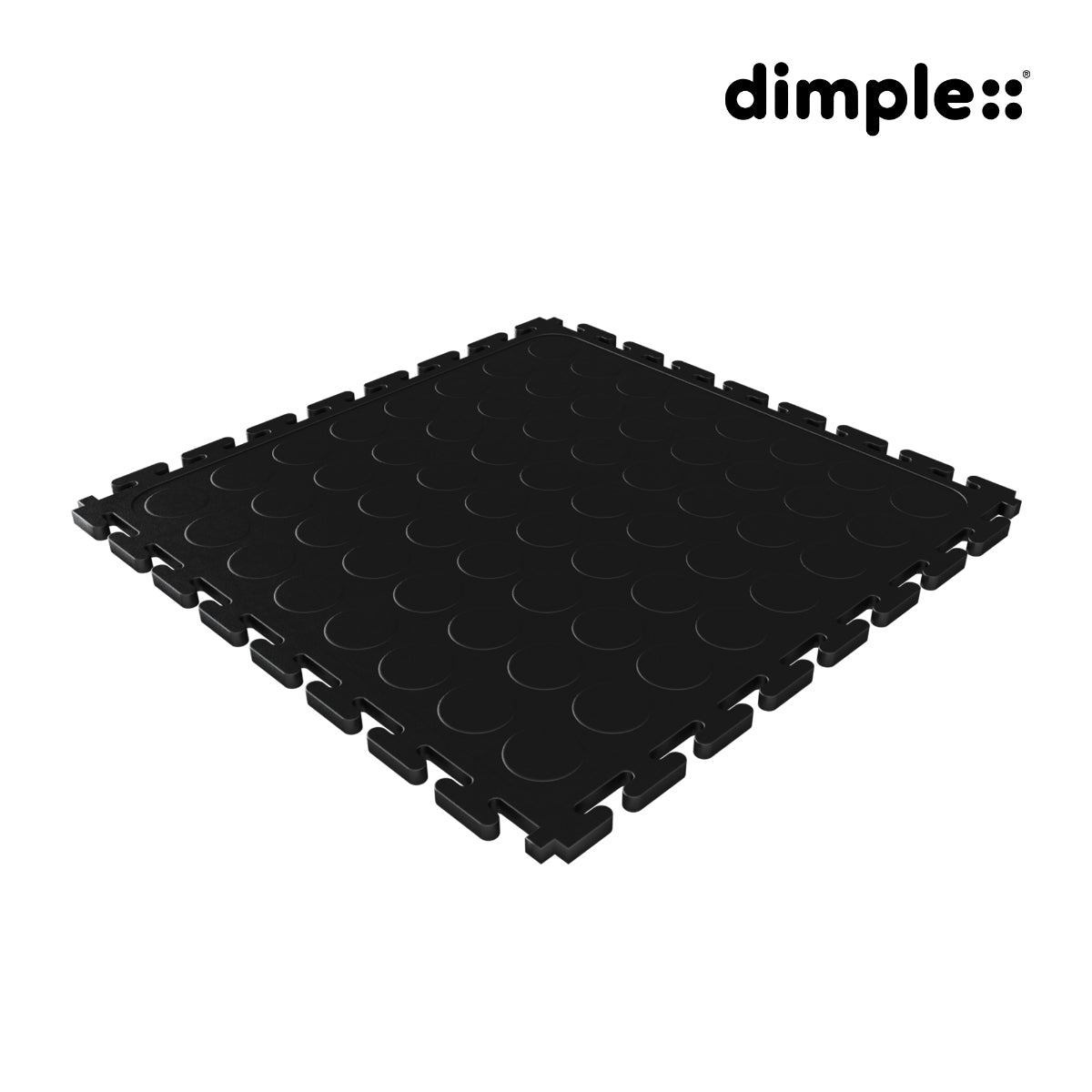 Dimple Floor Interlocking PVC Tile