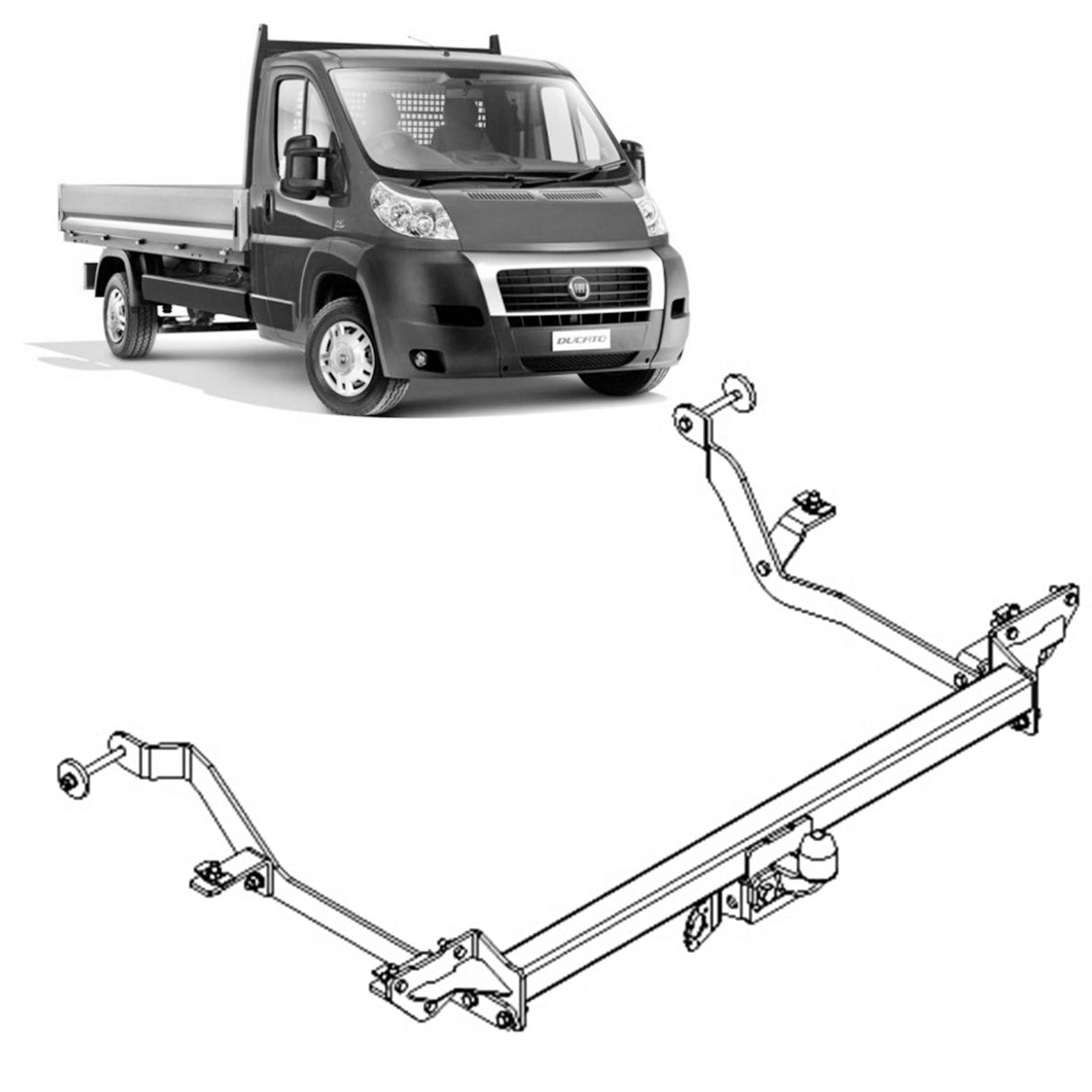 TAG Towbar for Fiat Ducato (02/2007 - 01/2012)