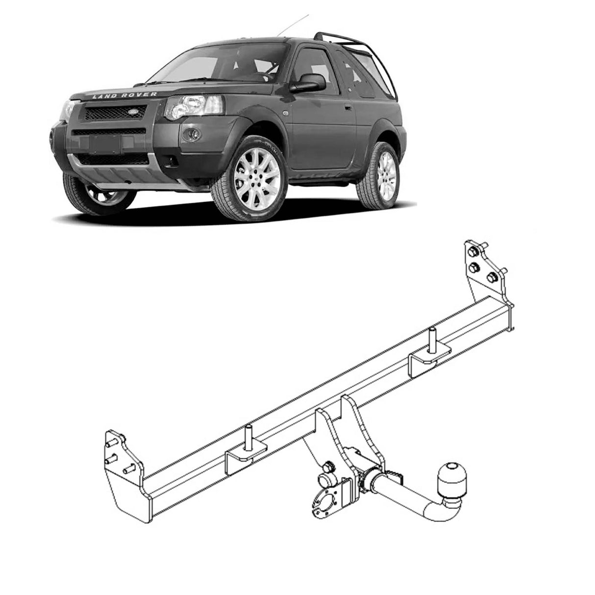 TAG Towbar for Land Rover Freelander (02/1998 - 12/2006)