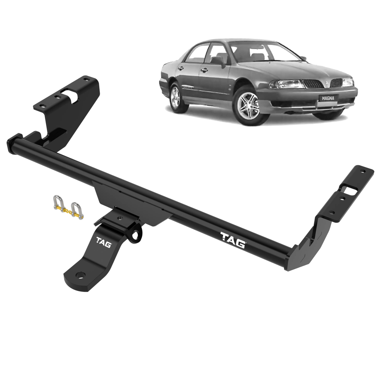 TAG Standard Duty Towbar for Mitsubishi Magna (04/1996 - 10/2003)