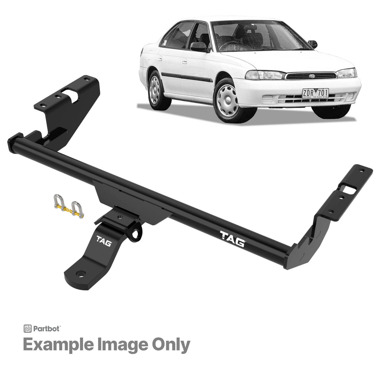 TAG Standard Duty Towbar for Subaru Liberty (06/1994 - 1999)