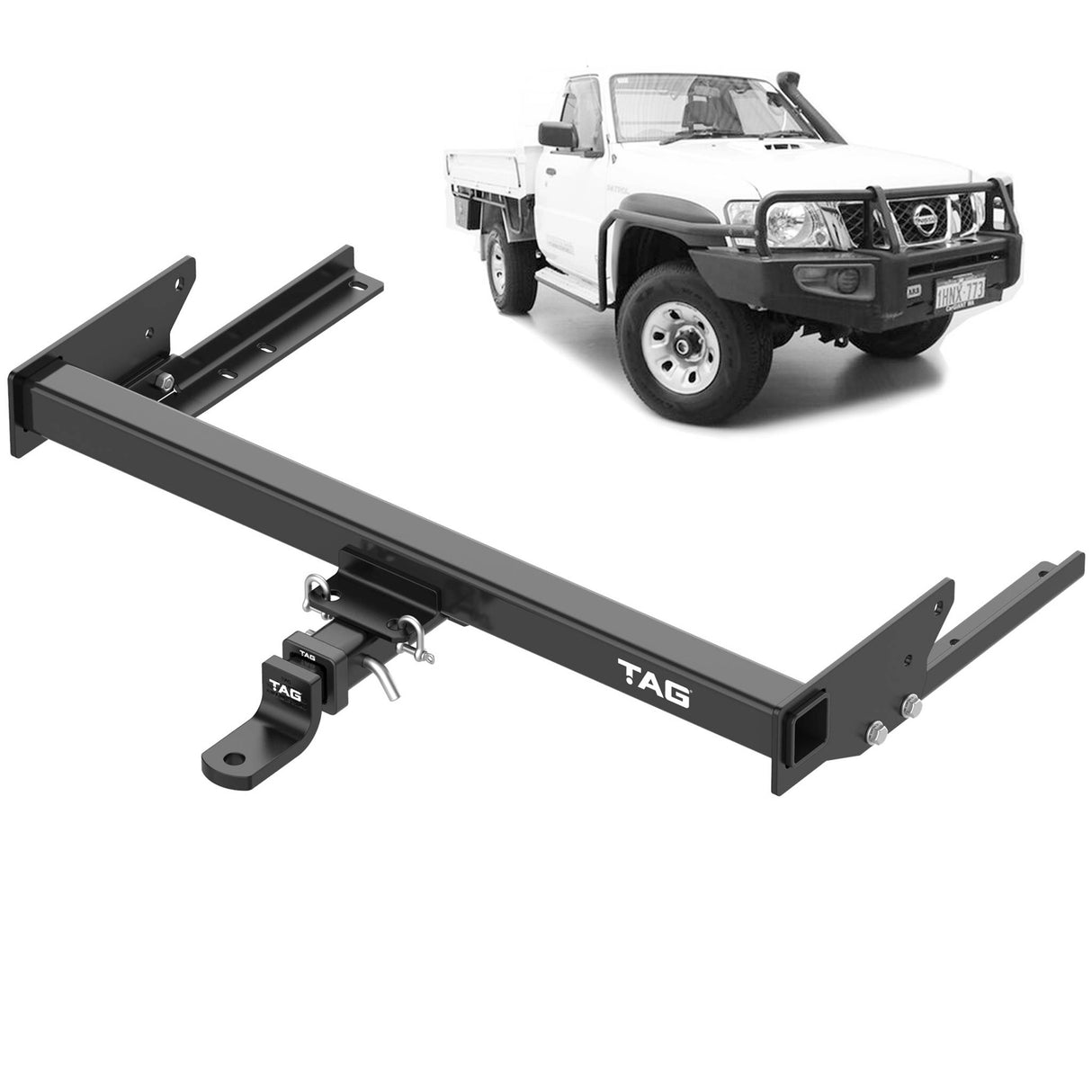 TAG Heavy Duty Towbar for Nissan Patrol (02/1992 - 12/2016)