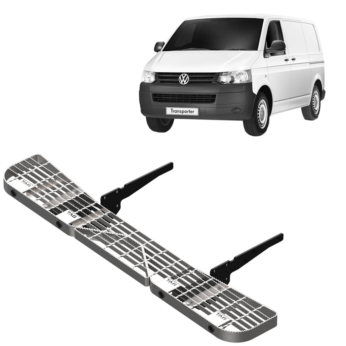 TAG Rear Step for Volkswagen Transporter / Caravelle (03/2010 - on)